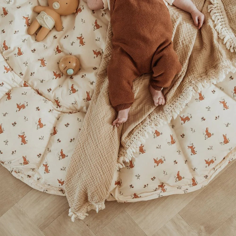 Play & Go - Soft Bloom Playmat - Rabbit - Mabel & Fox