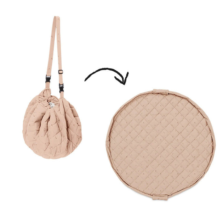 Play & Go - Soft Organic Playmat - Fleuri - Mabel & Fox