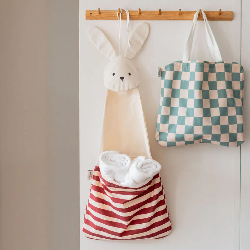 Play & Go - Wall Storage & Tote Bag - Bunny - Mabel & Fox
