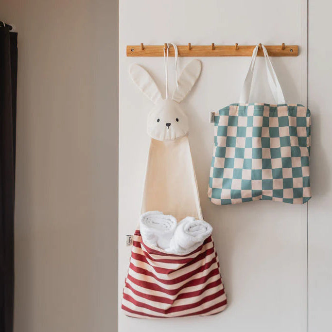 Play & Go - Wall Storage & Tote Bag - Bunny - Mabel & Fox