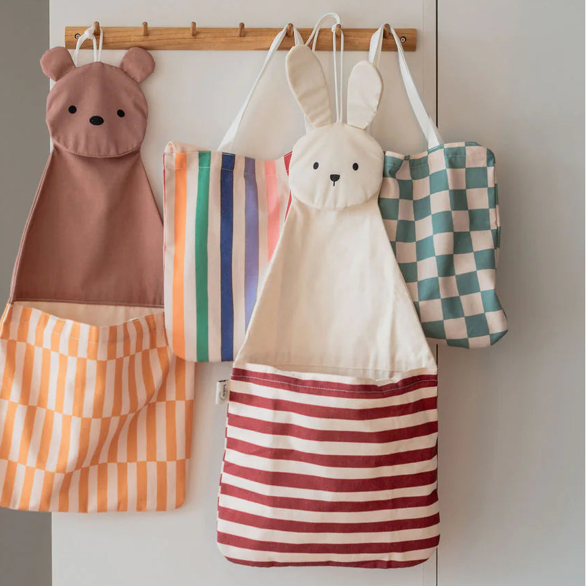 Play & Go - Wall Storage & Tote Bag - Bunny - Mabel & Fox