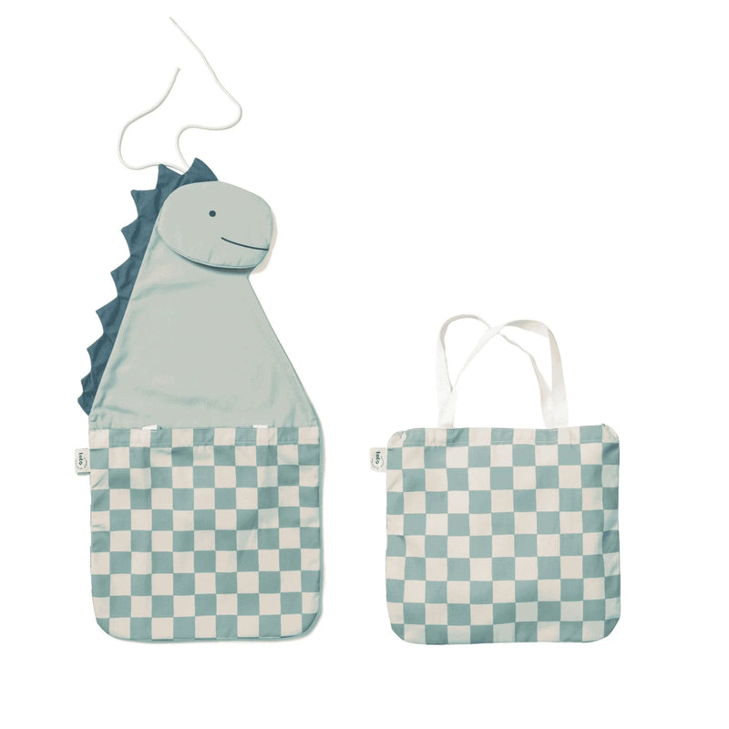 Play & Go - Wall Storage & Tote Bag - Dino - Mabel & Fox