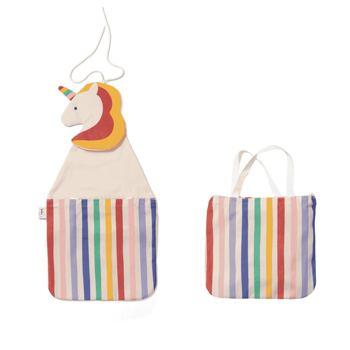 Play & Go - Wall Storage & Tote Bag - Unicorn - Mabel & Fox
