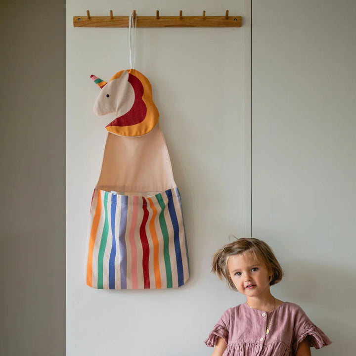Play & Go - Wall Storage & Tote Bag - Unicorn - Mabel & Fox