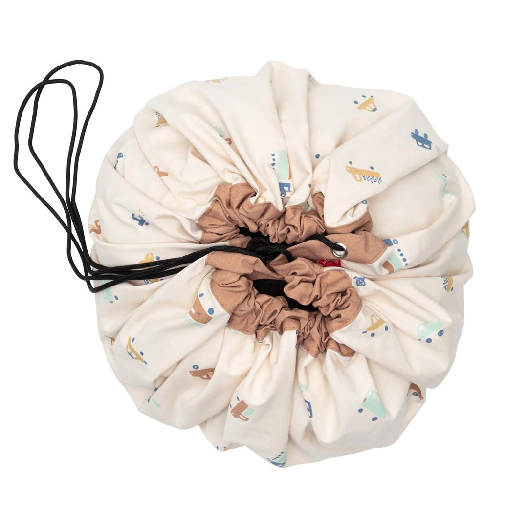 Play & Go - Original Play Mat & Storage Bag - Big Cars - Mabel & Fox