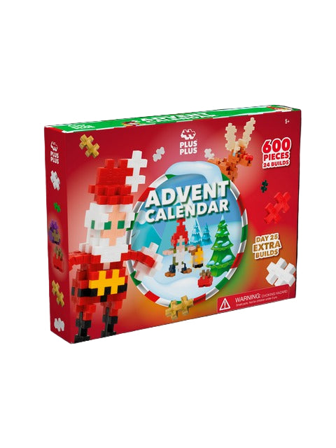 Plus Plus - Advent Calendar - Santa's World - Mabel & Fox