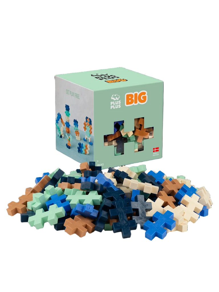 Plus Plus - BIG Breeze Color Mix - 100 pcs - Mabel & Fox