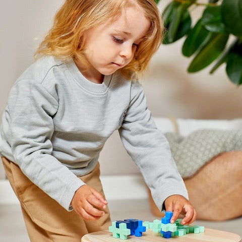 Plus Plus - BIG Breeze Color Mix - 100 pcs - Mabel & Fox