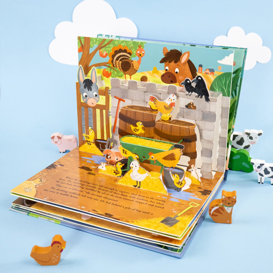 Pop-Up Book - The Ugly Duckling - Mabel & Fox