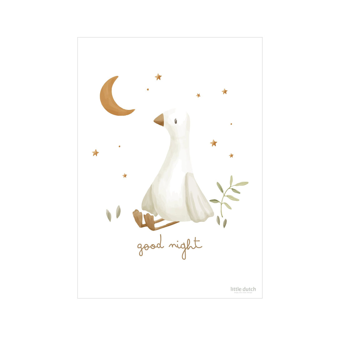 Little Dutch - Little Goose Art Print