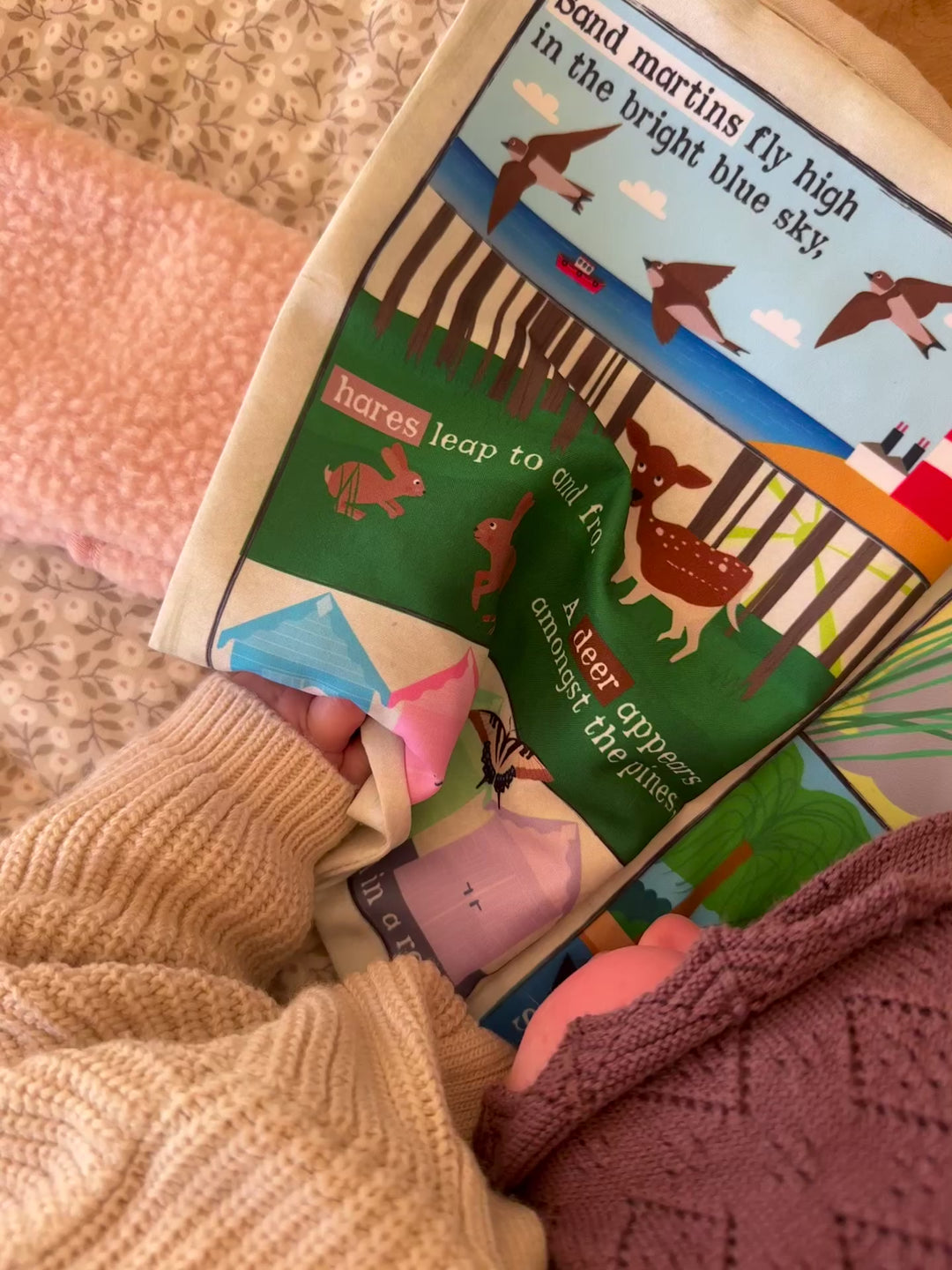 Jo & Nic's Crinkly Cloth Books - Out & About In Norfolk - *Exclusive*