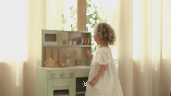 Little Dutch - Wooden Play Kitchen - Mint