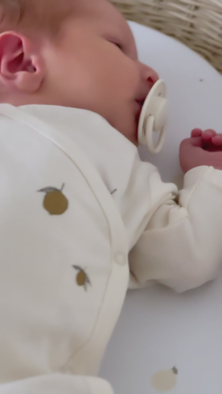 Konges Slojd - Newborn Onesie - Lemon