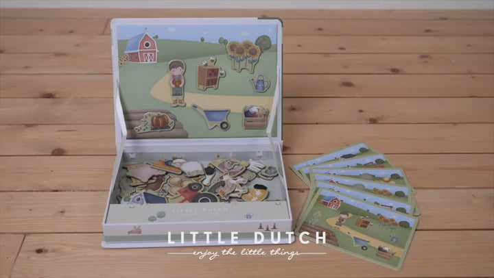 Little Dutch - Magnetic Playboard - Little Farm