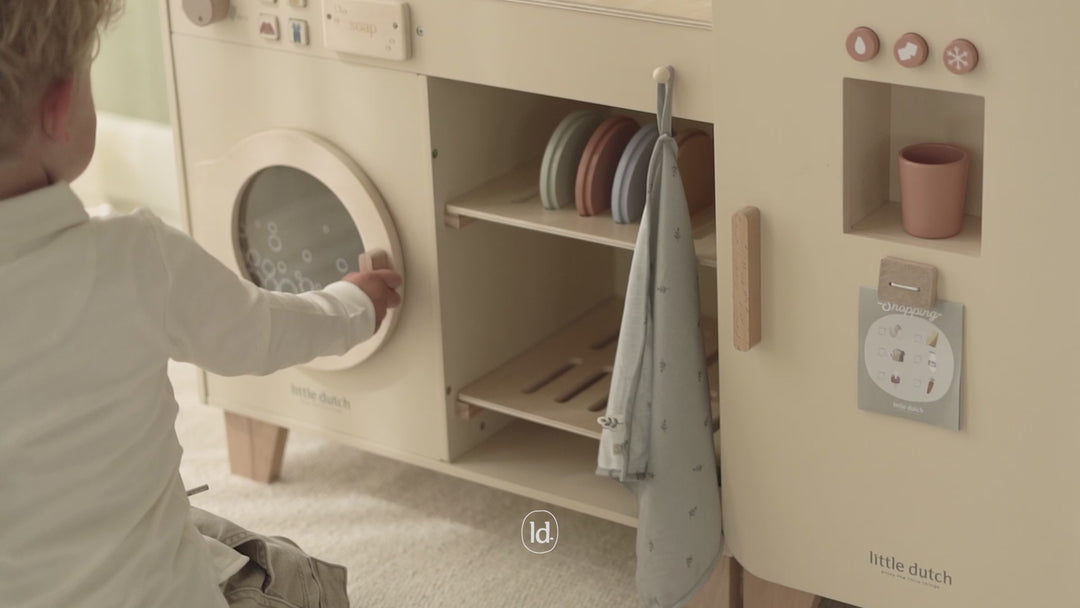 Little Dutch - Wooden Washing Machine - Limited Edition