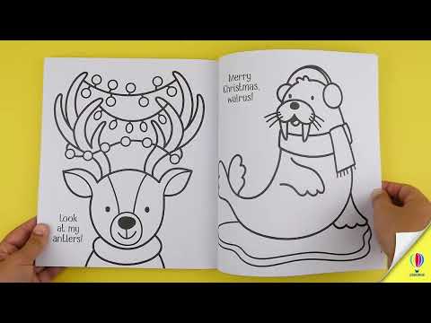 Usborne - My Big Happy Christmas Colouring Book