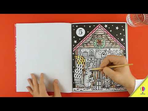 Usborne - Magic Painting Countdown To Christmas