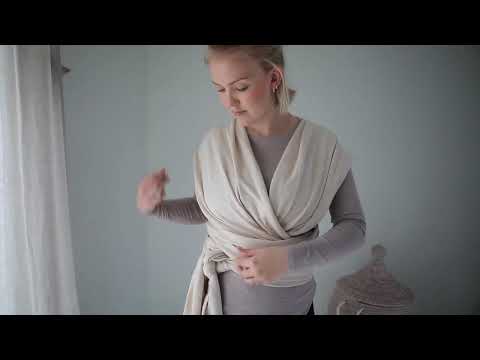 Mushie - Baby Wrap - Roman Green