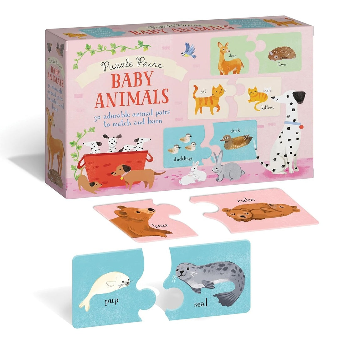 Puzzle Pairs Baby Animals Box Set - Mabel & Fox