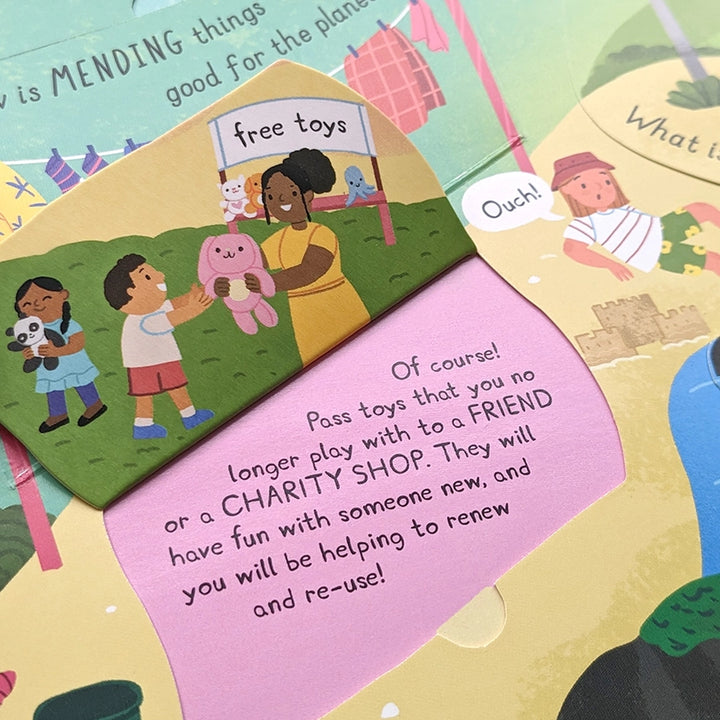 Question and Answer Flap Book - Our World - Mabel & Fox