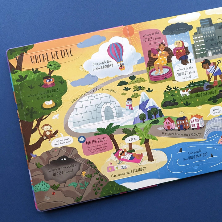Question and Answer Flap Book - Our World - Mabel & Fox
