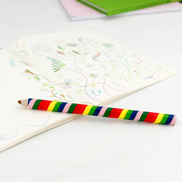 Rex London - Jumbo Multi-Colour Core Rainbow Pencil