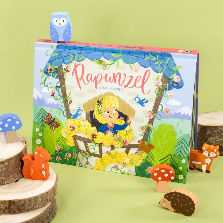Rapunzel – Children’s Fairy Tale Pop-Up Book - Mabel & Fox