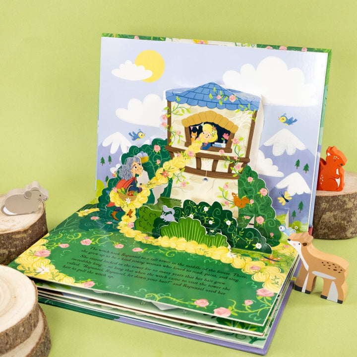 Rapunzel – Children’s Fairy Tale Pop-Up Book - Mabel & Fox