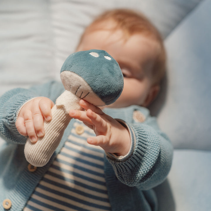 Little Dutch - Mushroom Rattle Toy - Forest Friends - Mabel & Fox
