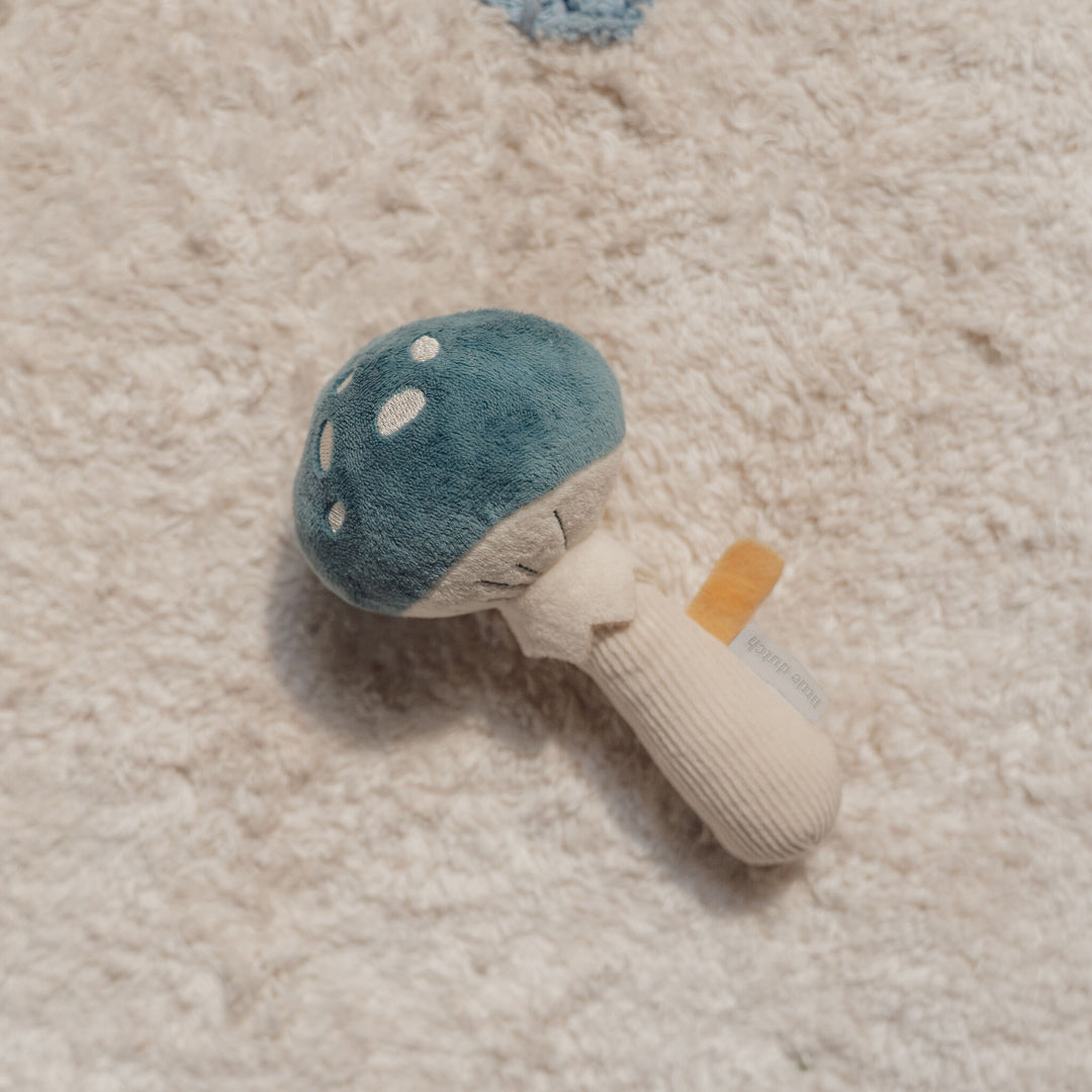 Little Dutch - Mushroom Rattle Toy - Forest Friends - Mabel & Fox