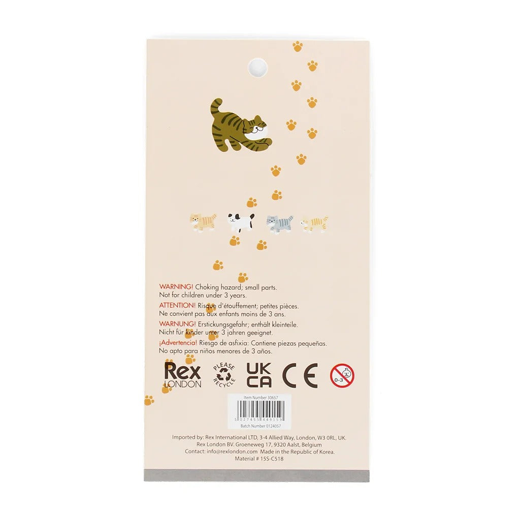 Rex London - 3D Puffy Stickers - Cats - Mabel & Fox