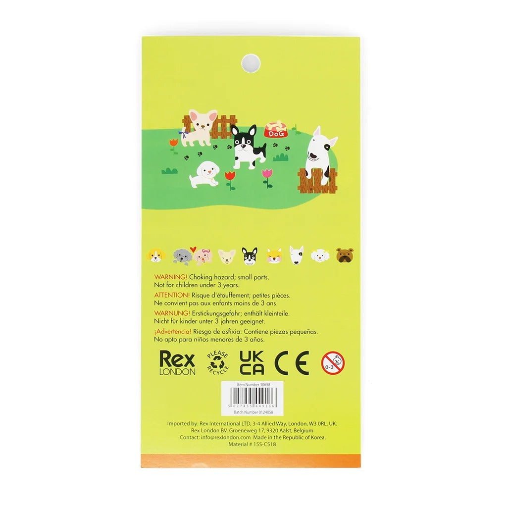 Rex London - 3D Puffy Stickers - Dogs - Mabel & Fox