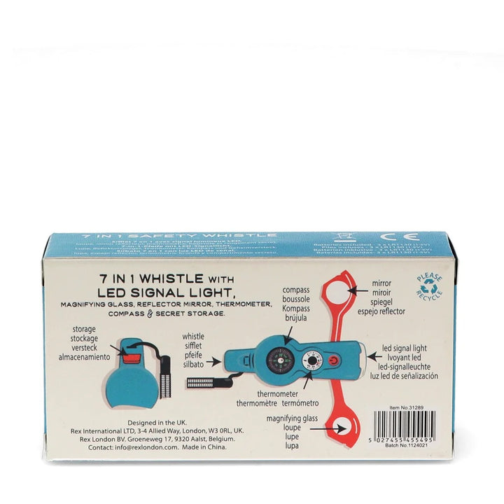 Rex London - 7 in 1 safety whistle - Spirit of Adventure - Mabel & Fox