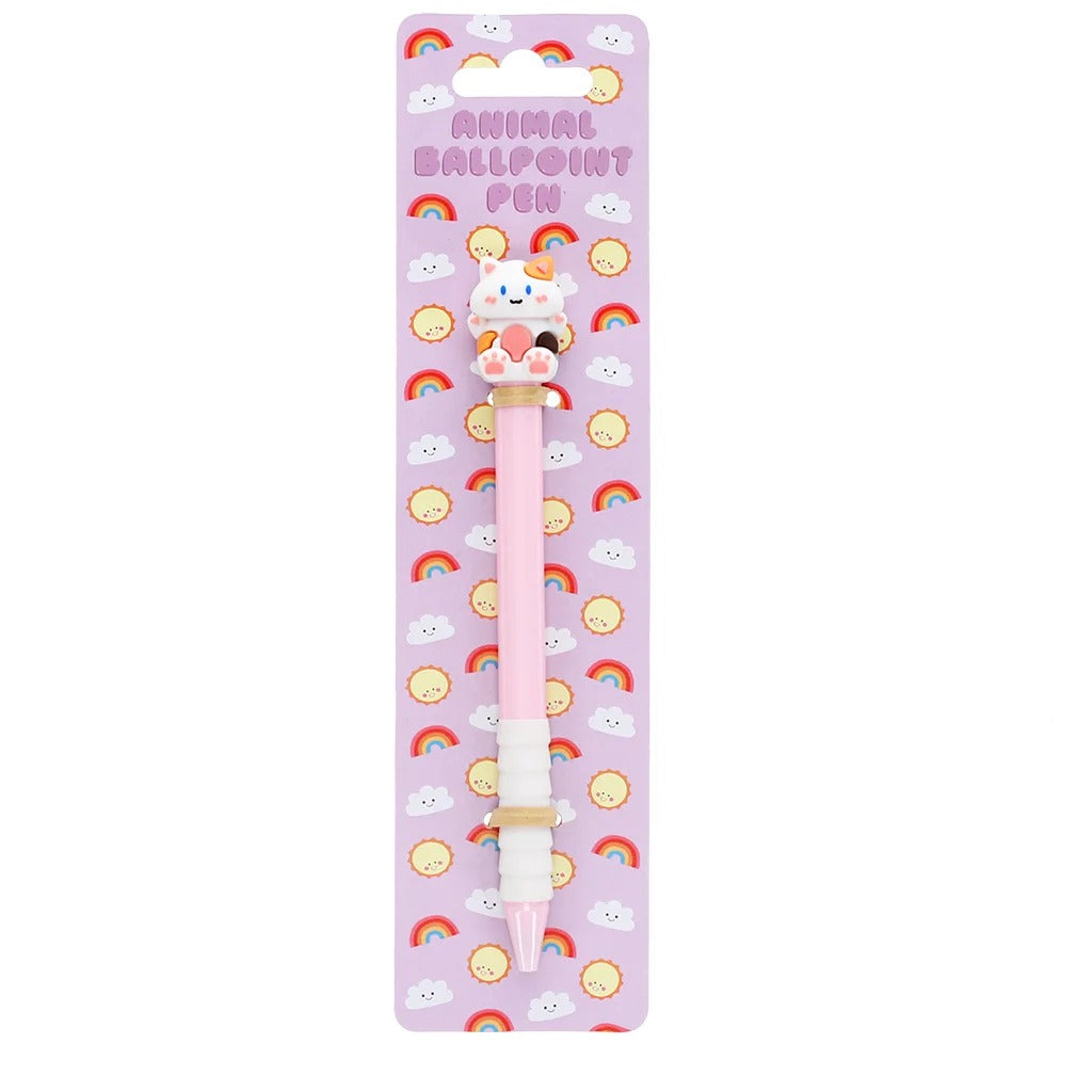 Rex London - Adorable Animal Ballpoint Pen - Cat - Mabel & Fox