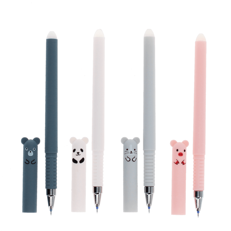 Rex London - Animal Erasable Gel Pens (4 Pack) - Mabel & Fox
