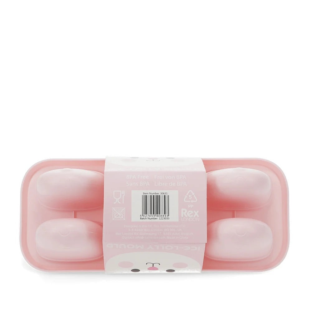 Rex London - Bunny Ear Ice Lolly Mould - Pink - Mabel & Fox