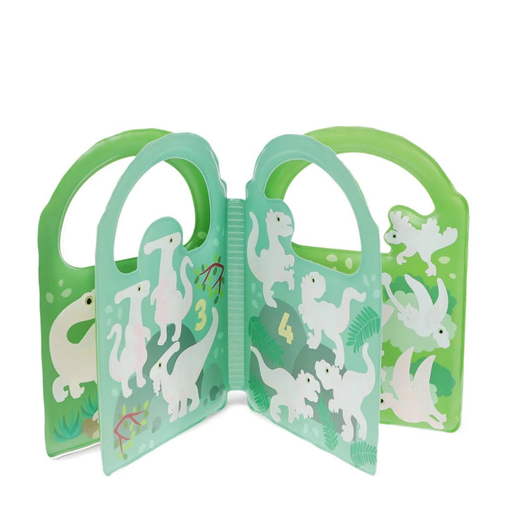 Rex London - Colour Changing Bath Book - Baby Dinos - Mabel & Fox