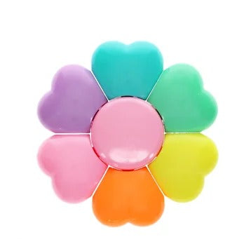 Rex London - Flower Shaped Highlighter Set - Flower Power - Mabel & Fox