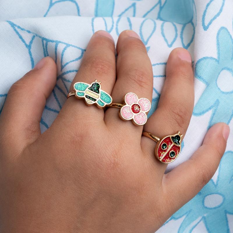 Rex London - Glitter Rings - Lady Bird - Mabel & Fox