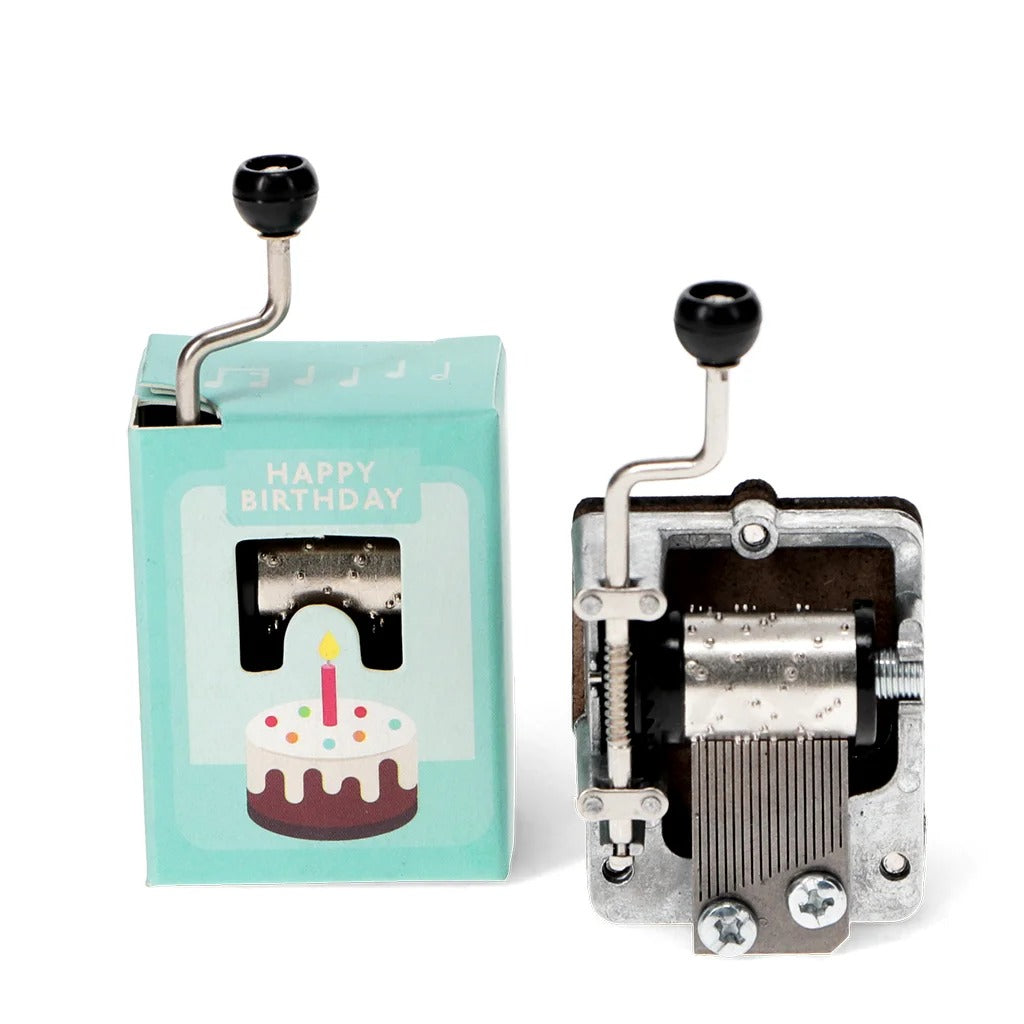 Rex London - Hand-Crank Music Box - Happy Birthday - Mabel & Fox