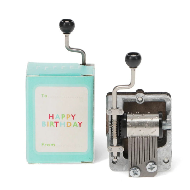 Rex London - Hand-Crank Music Box - Happy Birthday - Mabel & Fox