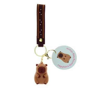 Rex London - Keyring Bag Charm - Capybara - Mabel & Fox