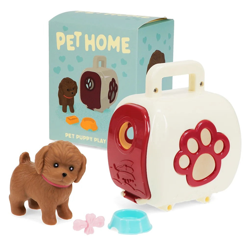 Rex London - Little Pet Playset - Puppy - Mabel & Fox