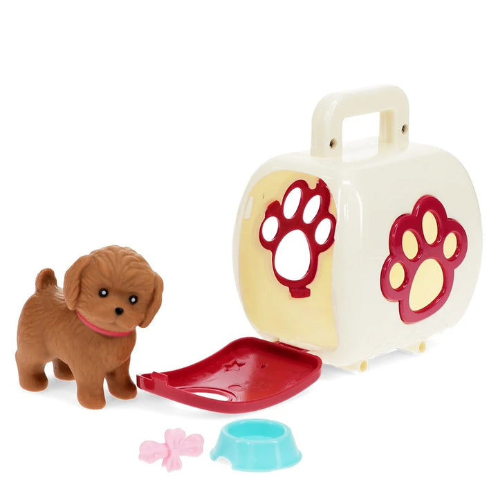 Rex London - Little Pet Playset - Puppy - Mabel & Fox