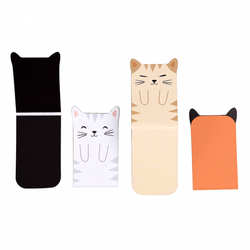 Rex London - Magic Bookmark (set of 4) - Cats - Mabel & Fox