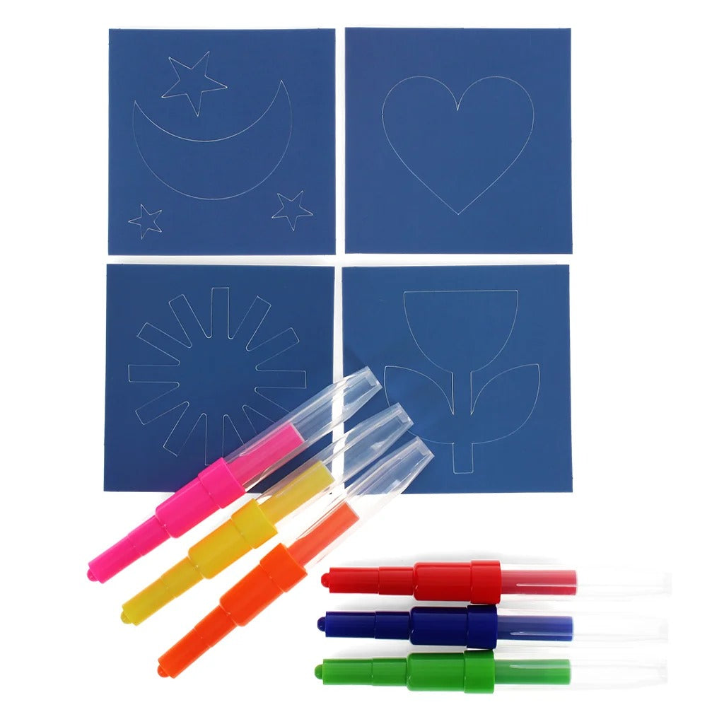 Rex London - Magic Rainbow Blow Pens - Mabel & Fox