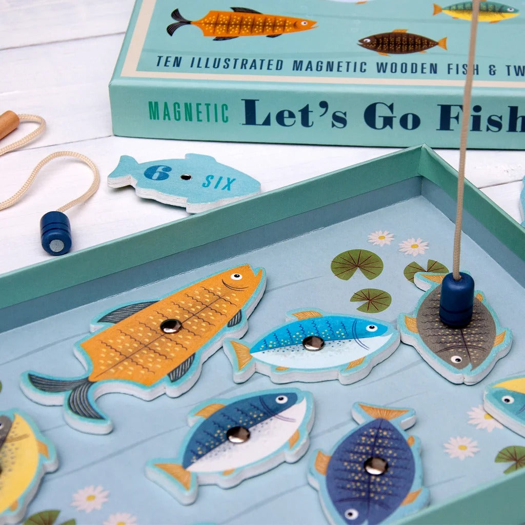 Rex London - Magnetic Fishing Game - Let's Go Fishing - Mabel & Fox