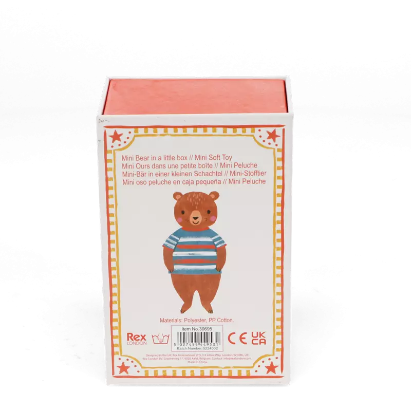 Rex London - Mini Bear In A Box - Mabel & Fox