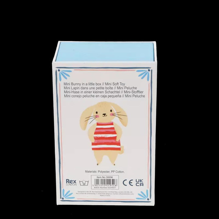 Rex London - Mini Bunny In A Box - Mabel & Fox