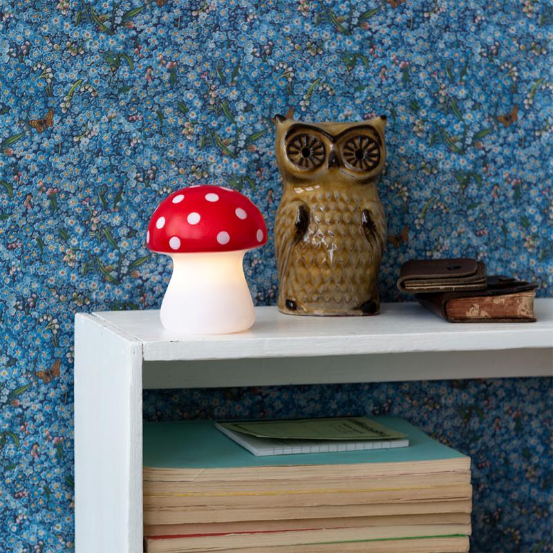 Rex London - Night Light - Red Toadstool - Mabel & Fox